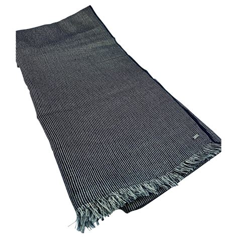 ysl grey scarf|YSL scarf cashmere.